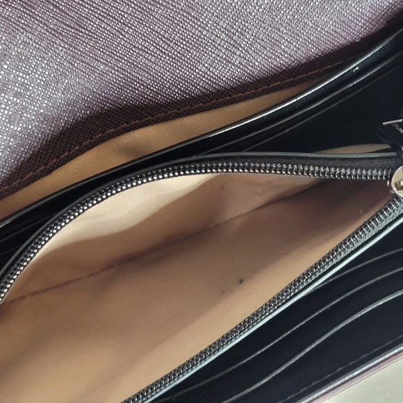 Rebecca Minkoff Cleo Wallet On A Chain Small Saffiano Leather Crossbody Handbag - Picture 8 of 15